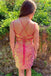 sparkly hot pink tight homecoming dress sleeveless sequined party dress