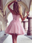 Cute Pink A-Line Sweetheart Short Tulle Homecoming Party Dress MP1098