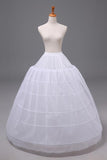 White Two Layers Oversized Puffy Bridal Wedding Dress Petticoat WP21
