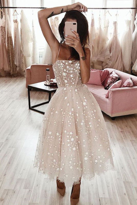 Sparkly Sequins Homecoming Dress Starry Night Short Wedding Gown MP269