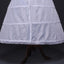 A-Line 4 Tier Floor Length Wedding Slips Petticoats With Elastic Waist WP10