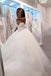 Long Sweetheart Tulle Sleeveless Wedding Dresses With Appliques PW351