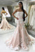 Strapless bridal gown lace appliques mermaid wedding dresses gw701