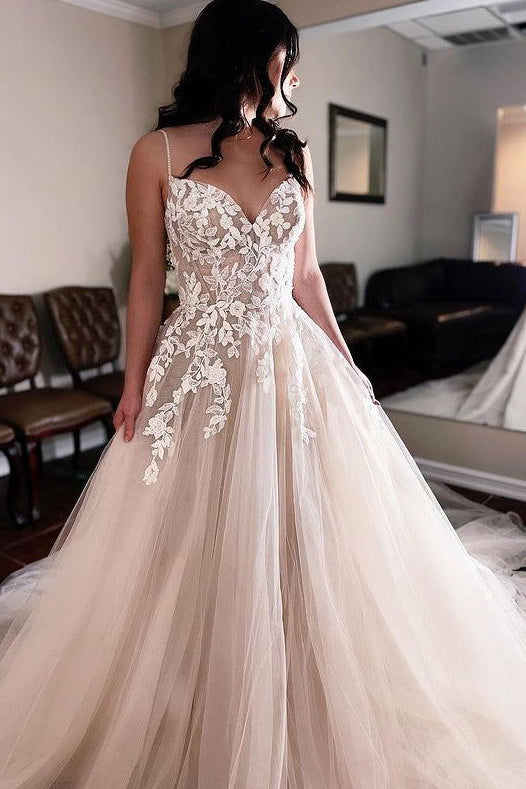 a line tulle lace wedding dresses cheap bridal dresses jw1028