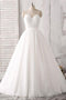 Sweetheart Floor-Length Wedding Dress with Spaghetti Straps PW324