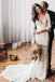 3 4 sleeve romantic mermaid wedding dress lace boho bridal gown
