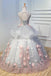 Gorgeous Princess Ball Gown Appliques Long Prom Dresses Quinceanera Dress GP652