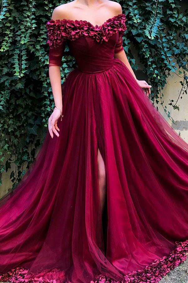 Short & Long Burgundy Prom Dresses, Maroon Prom Gown Cheap – MyGirlProm.com