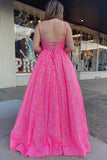 stunning a line long plus size prom dresses sequins formal dress