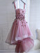 high low applique strapless prom party dress tutu skirt sweet 16 dress