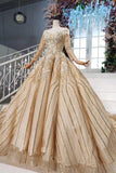 Ball Gown Quinceanera Dresses Sequins Vintage Wedding Dress With Appliques MP198