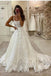 gorgeous ball gown scoop neck open back lace wedding dresses luxurious wedding gowns mw466