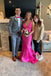 mermaid sequin red long prom dresses sparkly formal gown