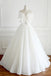 ball gown sleeveless wedding dress with cute bowknot
