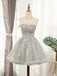 strapless short homecoming dresses with beading cute a line sweet 16 dress