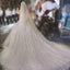 3m long sparkly wedding veil brial veil cathedral train wv2