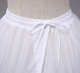 White Two Layers Oversized Puffy Bridal Wedding Dress Petticoat WP21