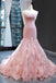 pink tulle princess strapless long prom dress with ruffles skirt 20081615