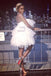 pretty white strapless homecoming dress tulle sweet 16 party dress