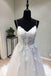 princess spaghetti straps lace tulle lace up beach wedding dress