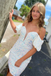 white sequin puff sleeve bodycon homecoming dresses sparkly short dresses