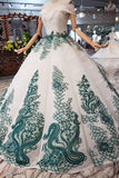off the shoulder sparkly quinceanera gown beads sequins appliques prom dress