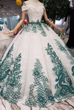 off the shoulder sparkly quinceanera gown beads sequins appliques prom dress