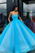 strapless ball gown quinceanera dress tulle lilac long prom dress