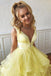 sweet 16 dress layered polka dot tulle long prom dresses