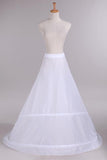 Special White Two Layers Wedding Dress Petticoat With Train WP23