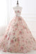 princess sleeveless floral lace long prom dress tulle quinceanera dresses