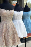 backless lace short homecoming dresses lace short prom dresses