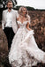 charm off the shoulder lace appplique beach rustic wedding dress