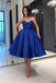 a line sweetheart homecoming dress royal blue short prom dresses