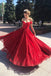 sparkly off shoulder red long prom dress sleeveless sequins evening dresses