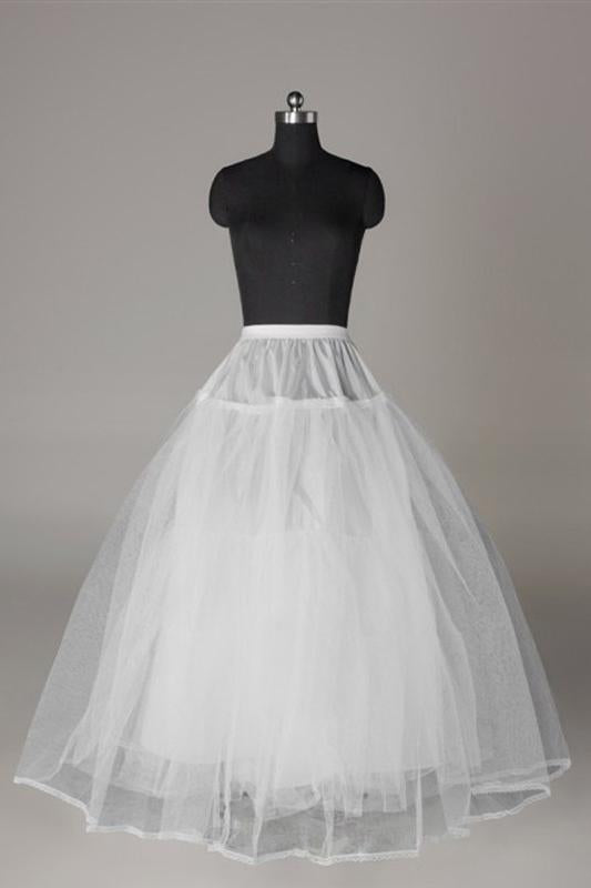 Tulle Netting Ball-Gown 3 Tier Floor Length Wedding Dress Petticoats WP06
