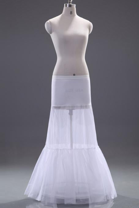 Noble Mermaid Organza Single Wire Wedding Bridal Petticoat WP01