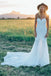gorgeous ivory mermaid sweetheart rustic lace wedding dresses