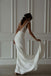 lace ivory sheath v neck sleeveless v back wedding dresses